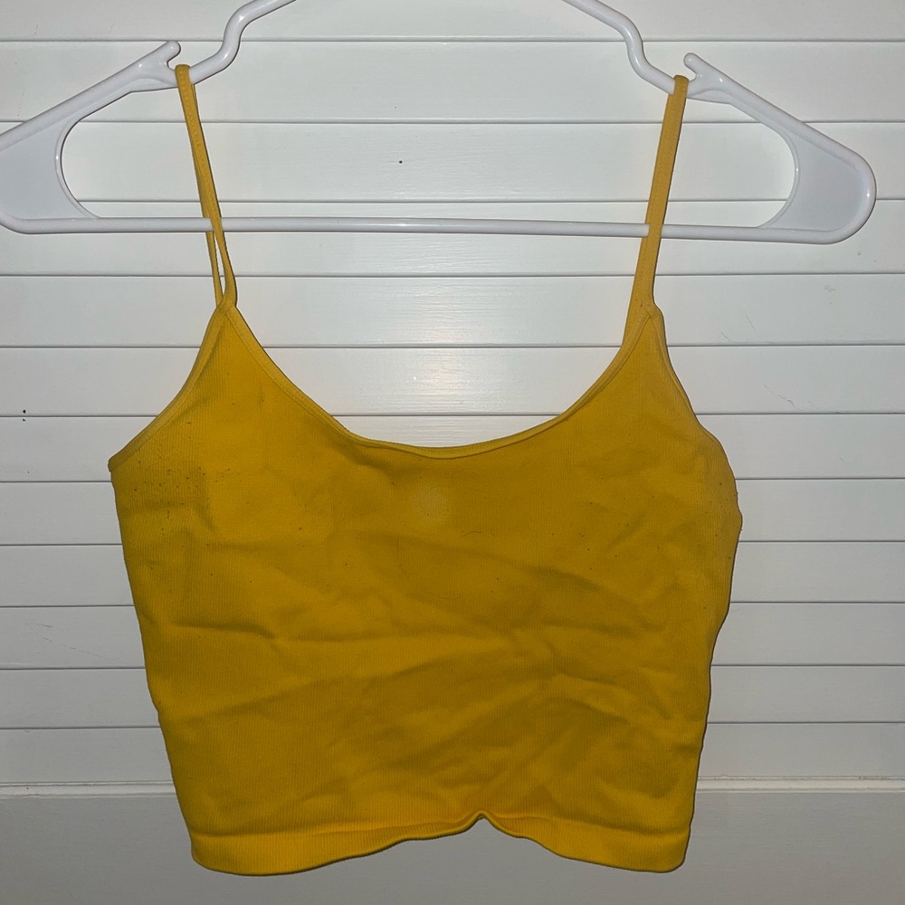 Molly + Zoey Yellow Tank Top